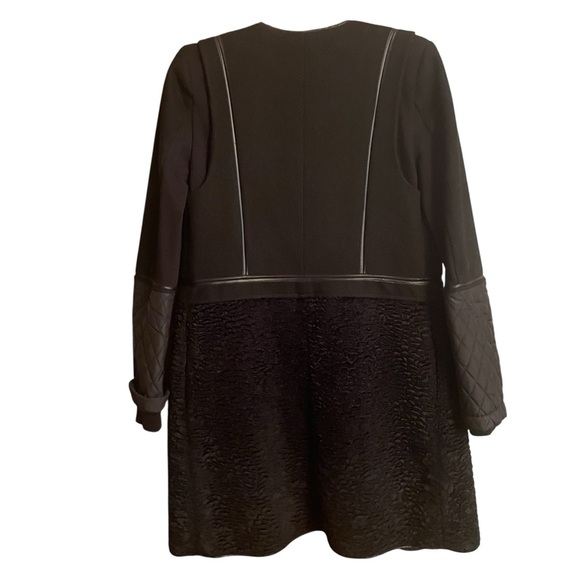 BCBG Max Azria Black Multi-Pattern Coat-Size XS-New Condition - Picture 6 of 15